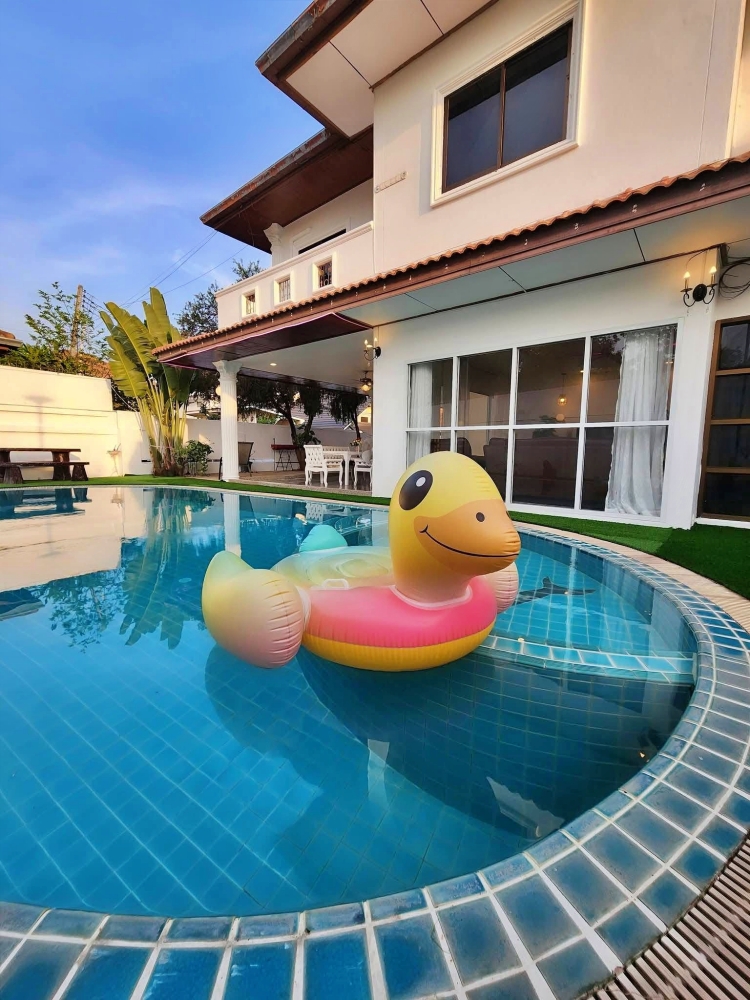 KT0435🏊Pool Villa🏖️ฝั่งหาดจอมเทียน 5ห้องนอน 110ตรว🛋️พร้อมเฟอร์นิเจอร์และเครื่องใช้ไฟฟ้า🏊สระว่ายน้ำ🌳สวนพักผ่อน