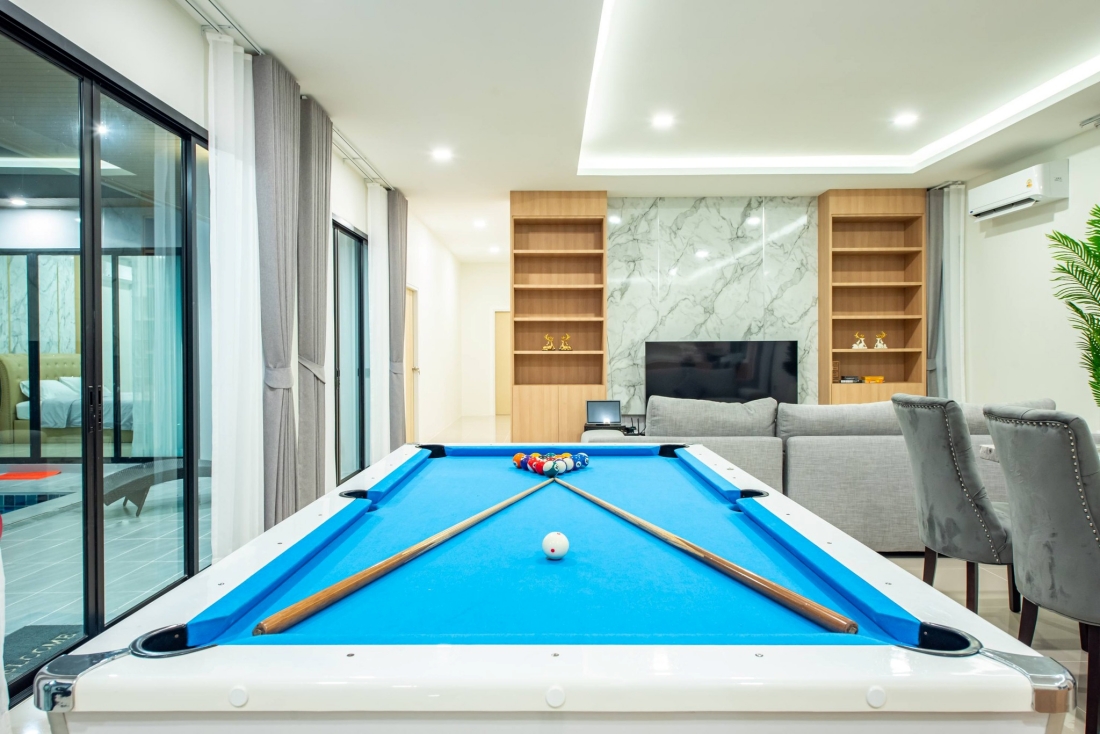 KT0437🏊พูลวิลล่า ห้วยใหญ่ 4 ห้องนอน ที่ดิน 153ตรว บ้าน 250ตรม🛋️พร้อมเฟอร์นิเจอร์ เครื่องใช้ไฟฟ้า🏊สระว่ายน้ำส่วนตัว