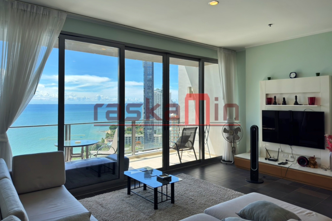 KT0439🦀Northpoint Pattaya🏖️2 ห้องนอน 103ตรม ตึก B ชั้นกลาง🌊วิวทะเล พร้อมเฟอร์นิเจอร์
