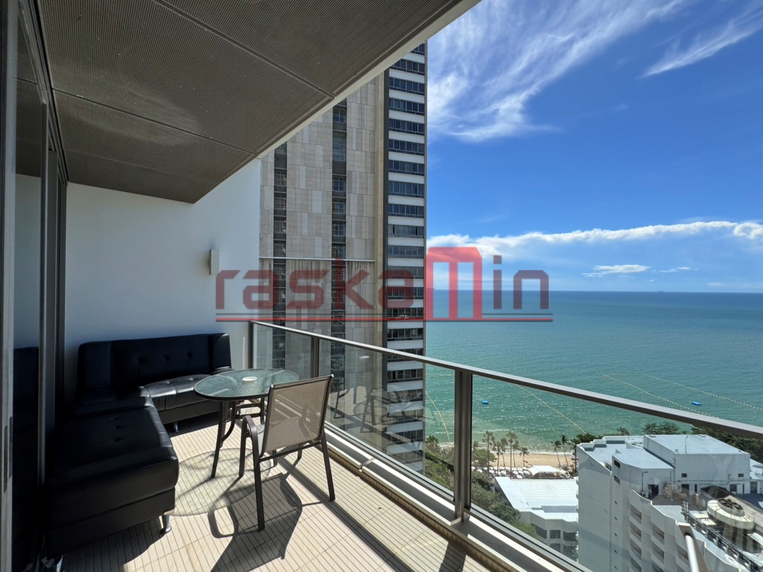 KT0439🦀Northpoint Pattaya🏖️2 ห้องนอน 103ตรม ตึก B ชั้นกลาง🌊วิวทะเล พร้อมเฟอร์นิเจอร์