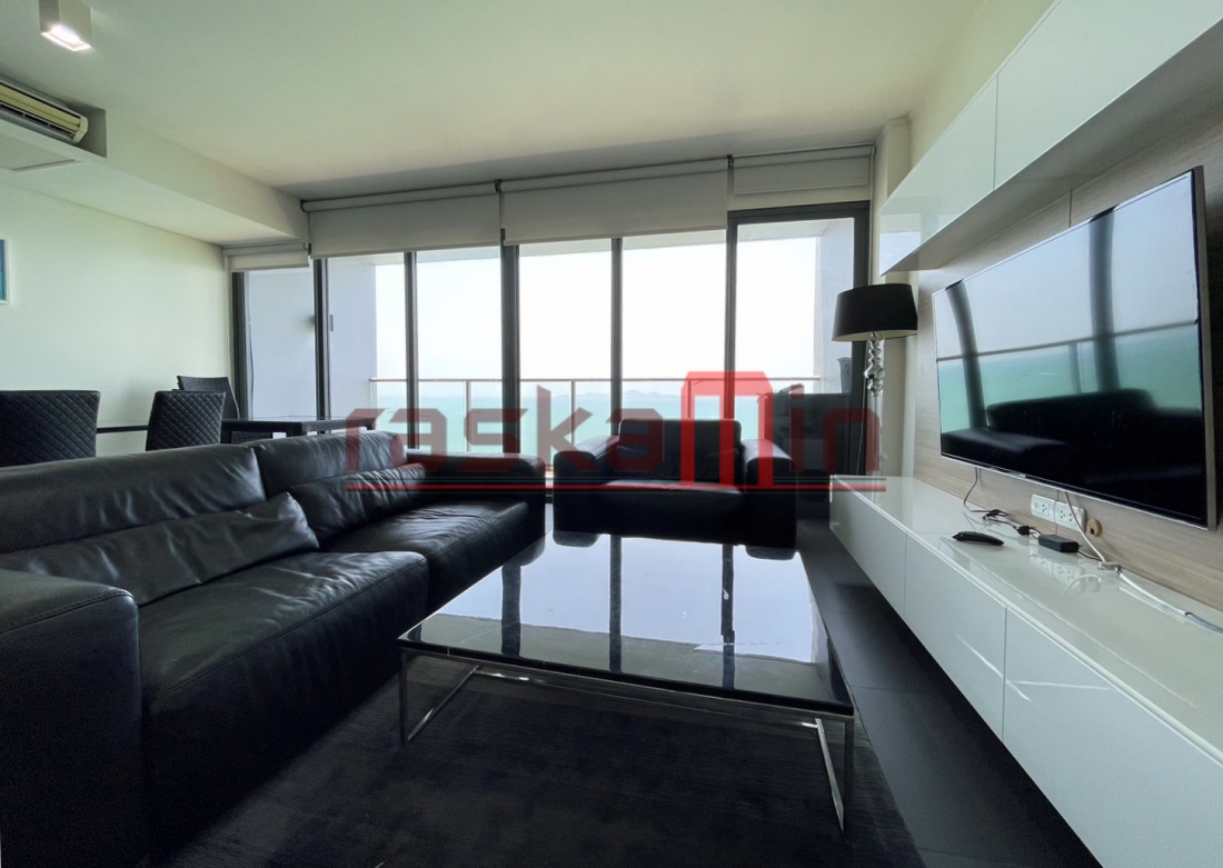 KT0440🏄‍♂️Zire Wongamat🏖️2 ห้องนอน 98ตรม ตึก A ชั้นสูง🌊วิวทะเล