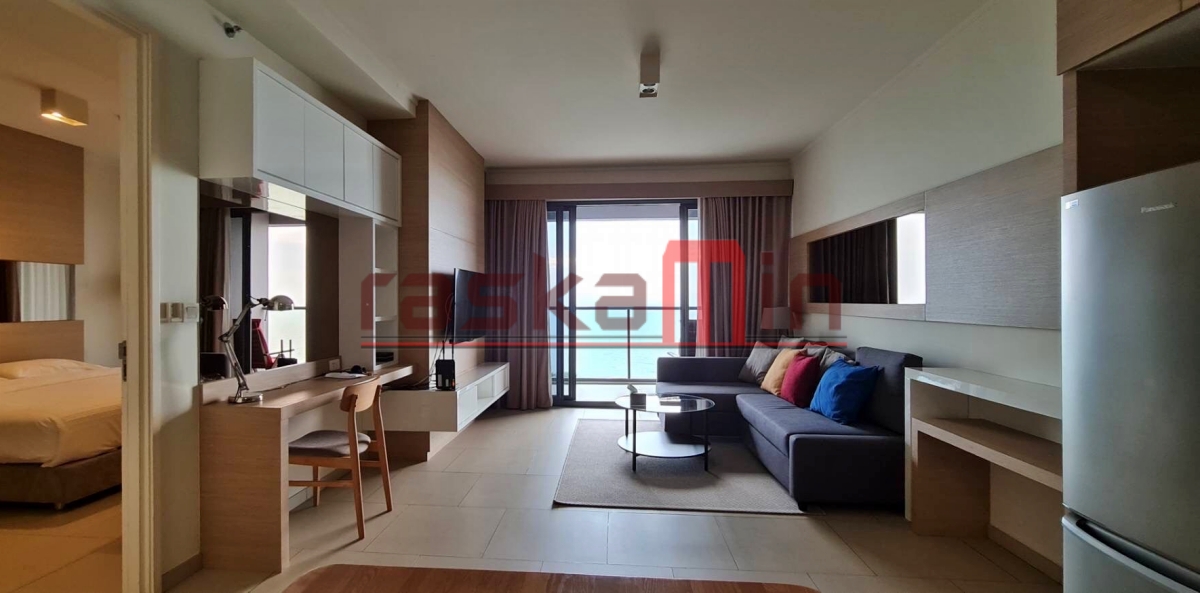 KT0441🏄‍♂️Zire Wongamat🏖️1 ห้องนอน 76ตรม ตึก A ชั้นไม่สูง🌊วิวทะเล
