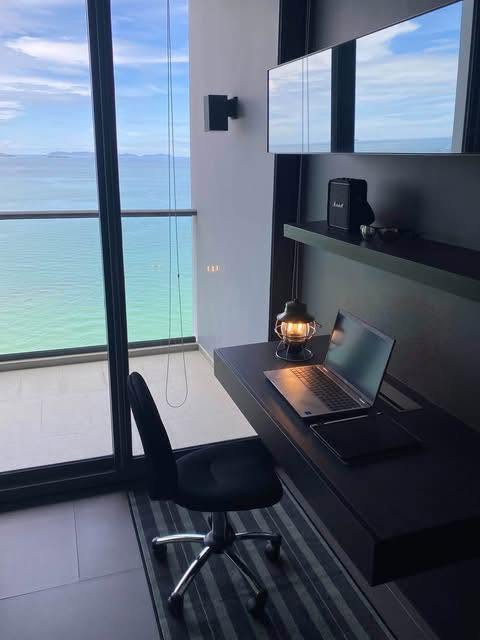 KT0448🏄‍♂️Zire Wongamat🏖️STUDIO 38ตรม ตึก A ชั้น 25🌊วิวทะเล😎พร้อมเฟอร์นิเจอร์🏄‍♂️Zire Wongamat ซายร์ วงศ์อมาตย์ พัทยา