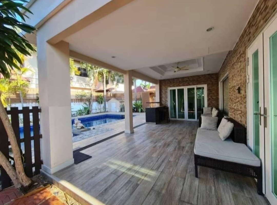 TA8710🏡Pool Villa ทุ่งกลม-ตาลหมัน 4ห้องนอน ที่ดิน 440ตรม พร้อมเฟอร์นิเจอร์🏊สระว่ายน้ำ🌳สวนพักผ่อน