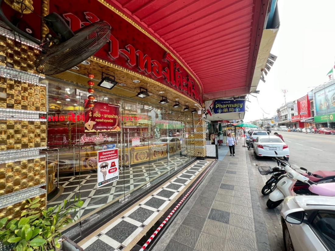 TA8712🏖️ตึกแถวพัทยากลาง 3 ชั้น 31 ตรว🔒มีห้องนิรภัย💎ใกล้ตลาดแม่วิไล,ชายหาดพัทยา,ห้างCentral