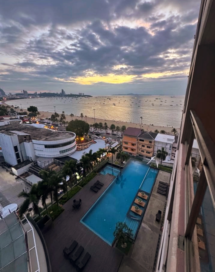 KT0451🌴Northshore Condo🏄‍♂️64 ตรม 1ห้องนอน ชั้น13 🏖️วิวชายหาดพัทยา